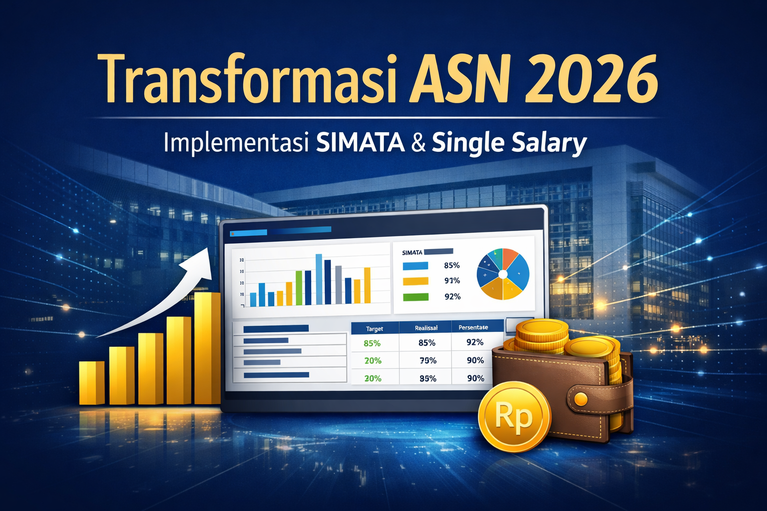 Penerapan Aplikasi SIMATA dalam Manajemen Talenta ASN dan Transformasi Gaji Tunggal (Single Salary) 2026